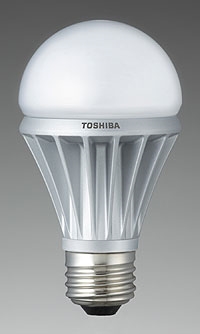 Toshiba LED E-CORE 東芝LED電球・デザインのクールさと熱対策
